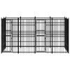 Outdoor Dog Kennel Steel 79.3 ftÂ²