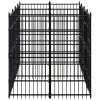 Outdoor Dog Kennel Steel 79.3 ftÂ²